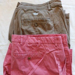 IZOD and COLOURS by Alexander Julian mens flat front shorts - 46
